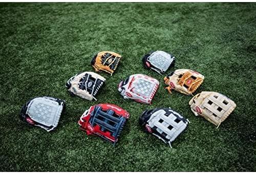 imageRawlings Sure Catch TBall ampamp Youth Baseball Glove Sizes 95quot 115quot Multiple StylesBlack Camel