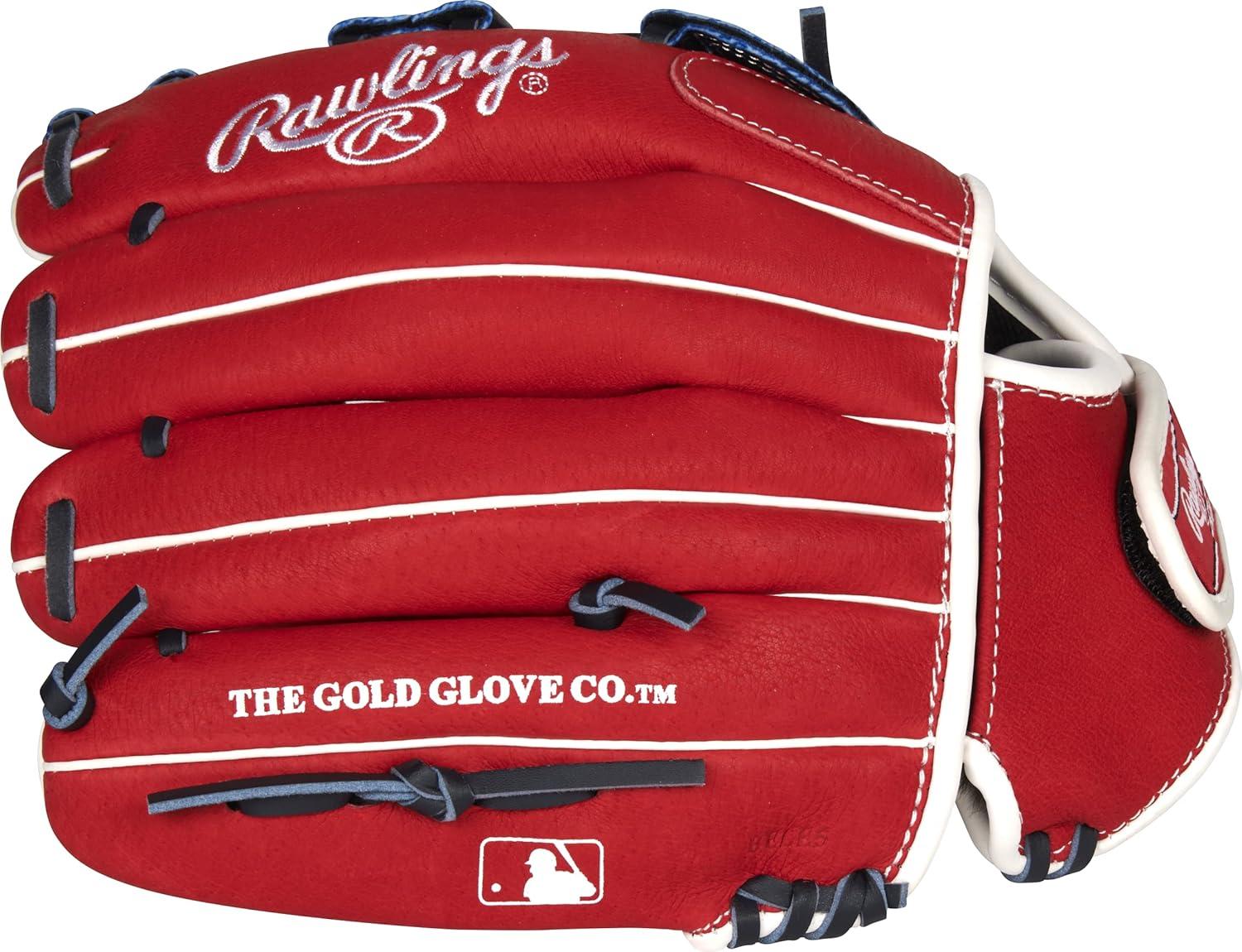 imageRawlings Sure Catch TBall ampamp Youth Baseball Glove Sizes 95quot 115quot Multiple StylesBryce Harper Model
