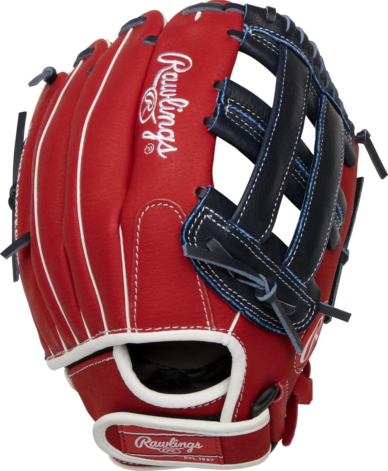 imageRawlings Sure Catch TBall ampamp Youth Baseball Glove Sizes 95quot 115quot Multiple StylesBryce Harper Model