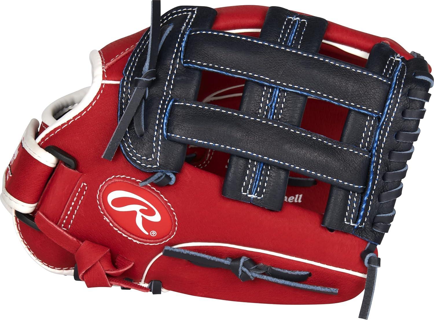 imageRawlings Sure Catch TBall ampamp Youth Baseball Glove Sizes 95quot 115quot Multiple StylesBryce Harper Model
