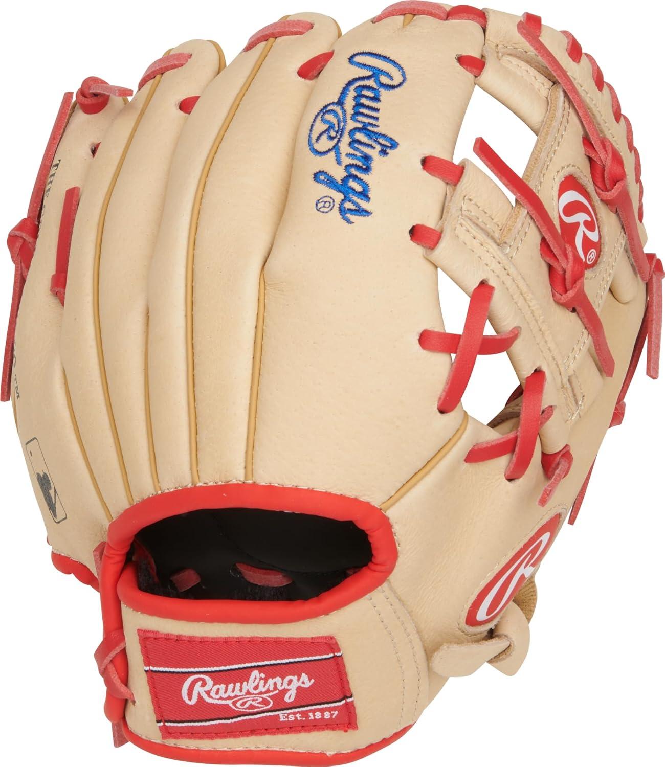 imageRawlings Sure Catch TBall ampamp Youth Baseball Glove Sizes 95quot 115quot Multiple StylesJeremy Pena Model