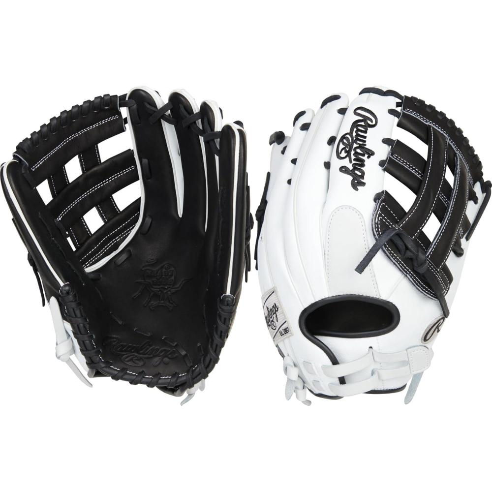 imageRawlings  Heart of The Hide Fastpitch Softball Glove  Sizes 1175quot  1275quot  Multiple StylesBlack  White Speedshell  Pro H Web