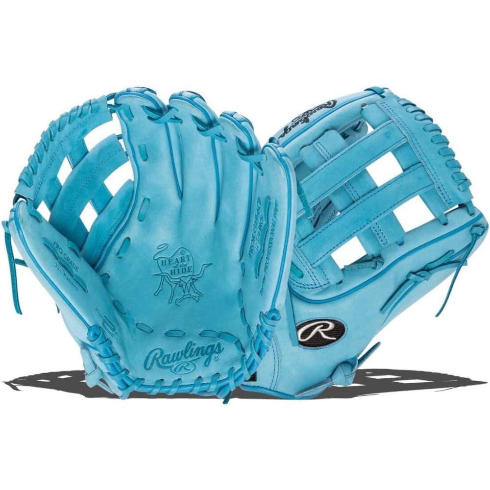 imageRawlings  Heart of The Hide Fastpitch Softball Glove  Sizes 1175quot  1275quot  Multiple StylesColumbia Blue  Pro HWeb