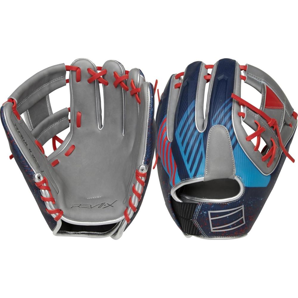imageRawlings  REV1X Baseball Glove  Sizes 115quot  1275quot  Multiple StylesBlue  Red  Pro I Web