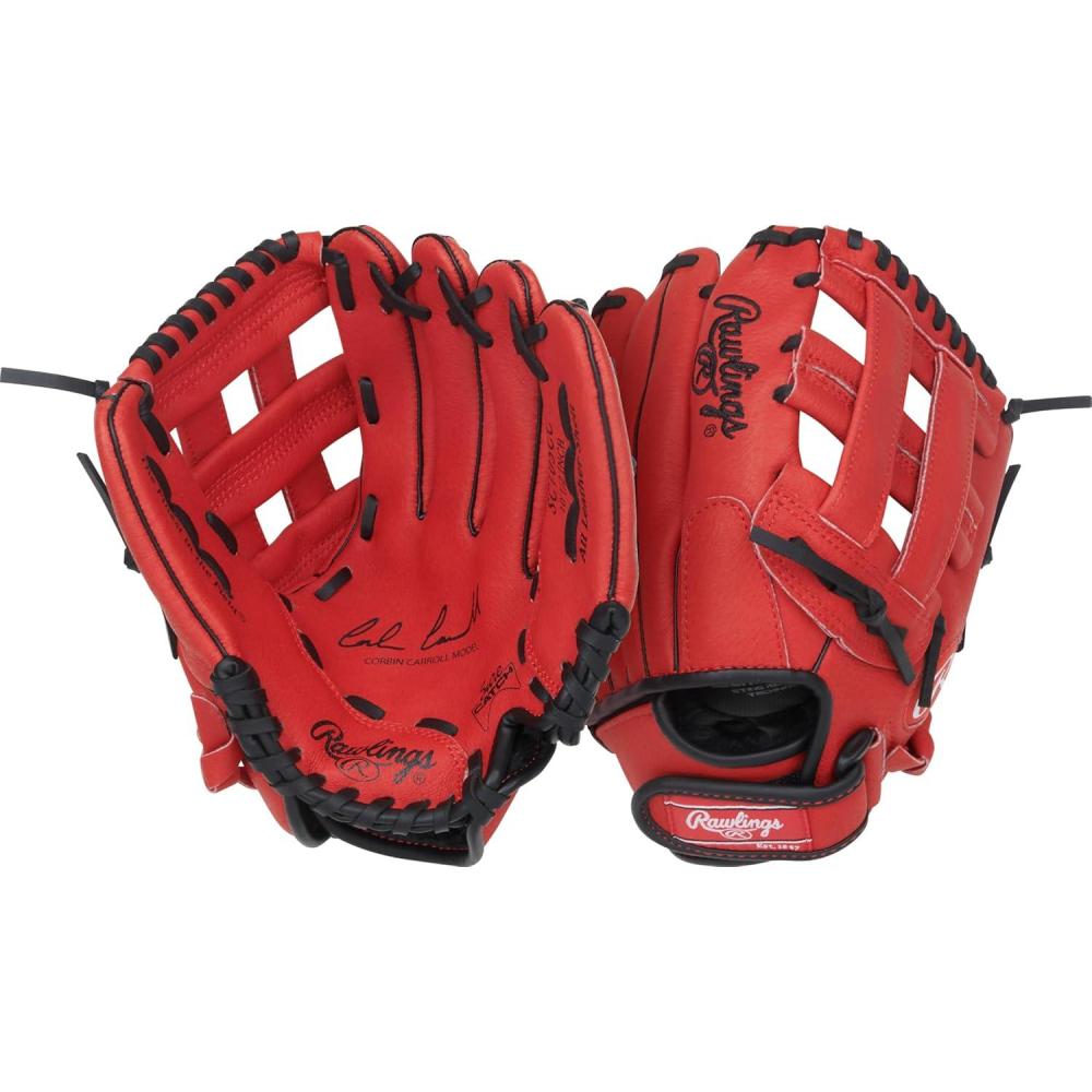 imageRawlings  Sure Catch TBall ampamp Youth Baseball Glove  Sizes 95quot  115quot  Multiple StylesCorbin Carrol Model