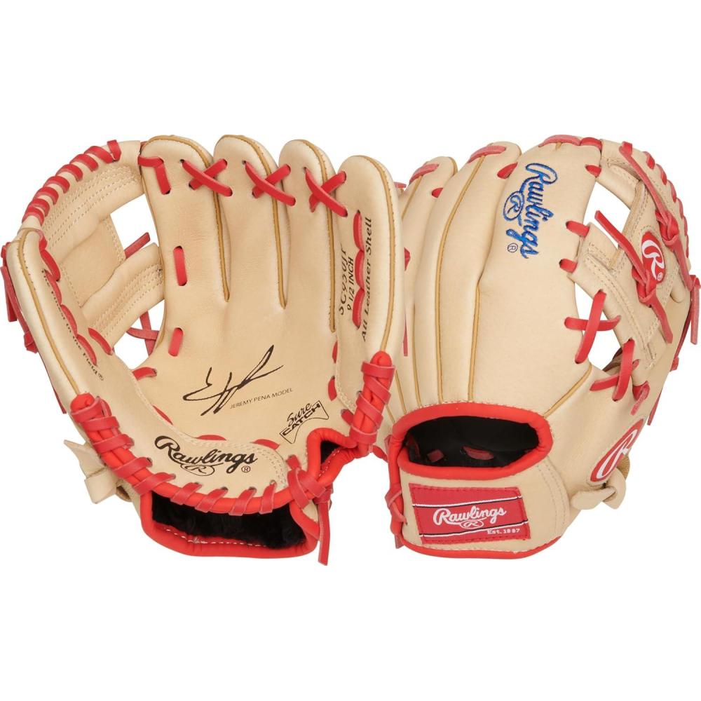 imageRawlings  Sure Catch TBall ampamp Youth Baseball Glove  Sizes 95quot  115quot  Multiple StylesJeremy Pena Model