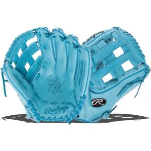 Rawlings | Heart of The Hide Fastpitch Softball Glove | Sizes 11.75″ – 12.75″ | Multiple Styles(Columbia Blue | Pro H-Web)