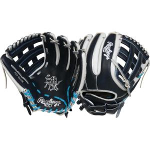 Rawlings | Heart of The Hide Fastpitch Softball Glove | Sizes 11.75″ – 12.75″ | Multiple Styles(Navy / White | Pro H Web)