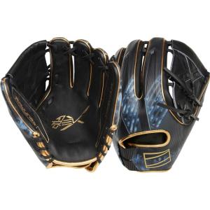 Rawlings | REV1X Baseball Glove | Sizes 11.5″ – 12.75″ | Multiple Styles(Black / Gold | 2-Piece Solid Web)
