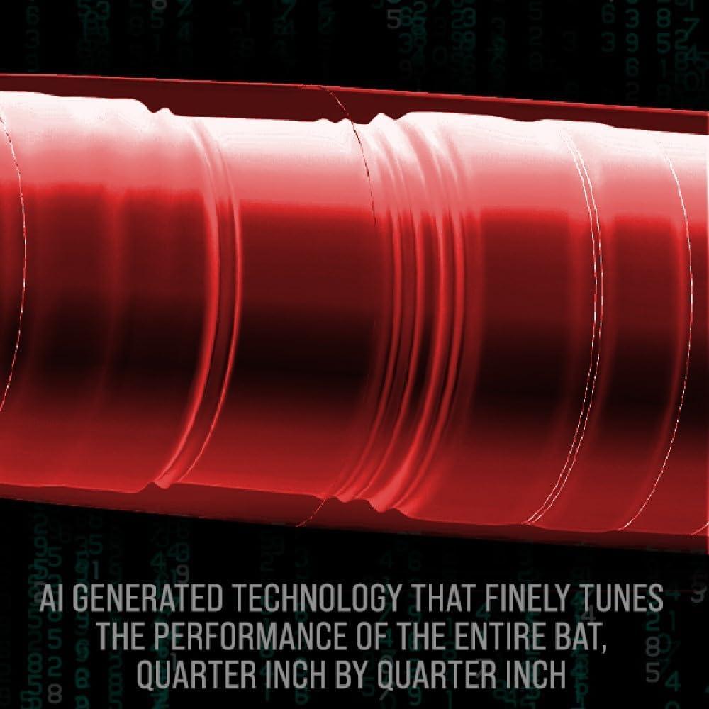 imageRawlings 2025 MACH AI Baseball Bat BBCOR 3 Drop 2 58quot Barrel 1 Pc Hybrid34 inch