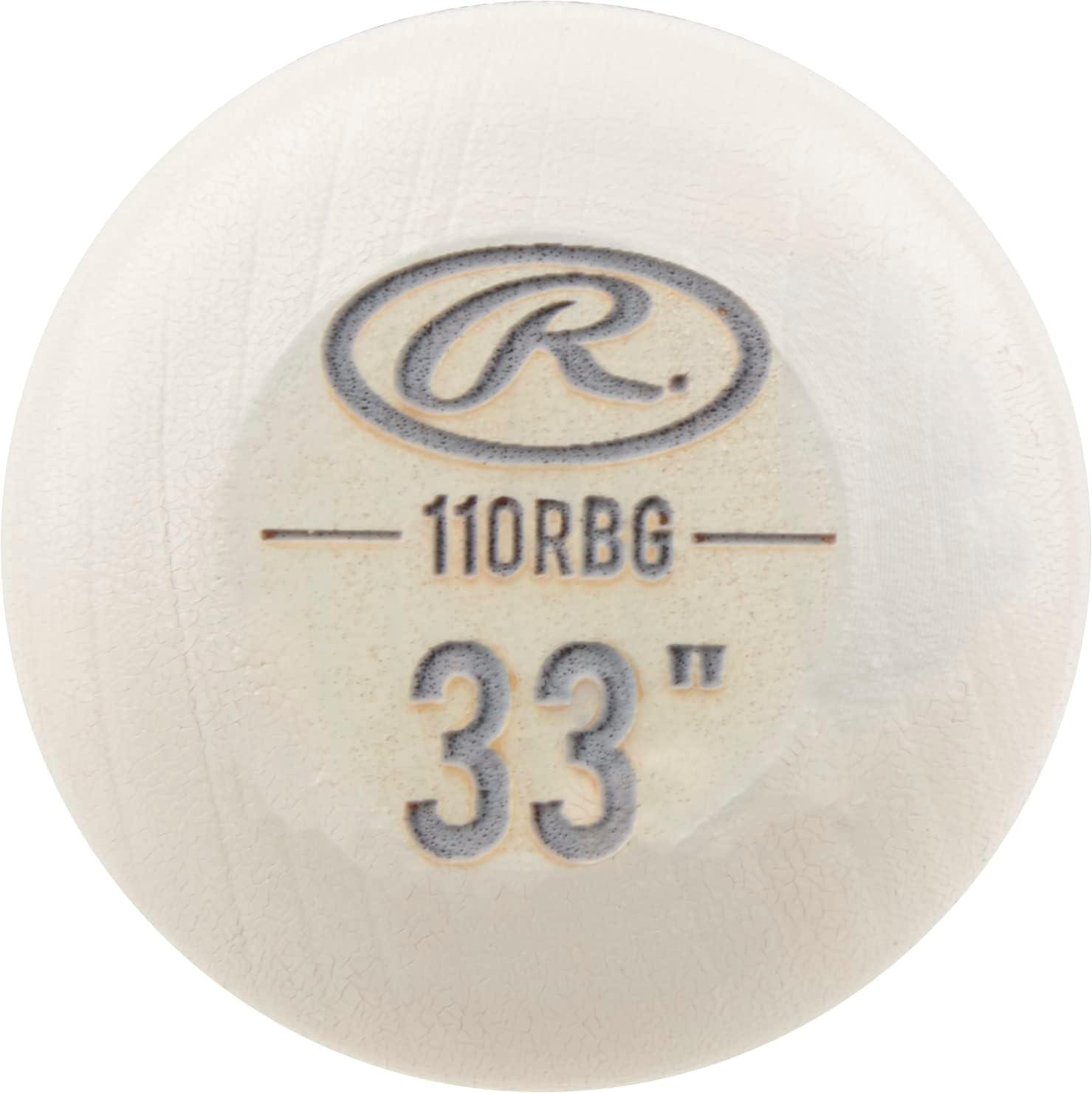 imageRawlings Big Stick Elite Wood Baseball Bat MapleBirchComposite OptionsGrey Natural 110RBG Birch