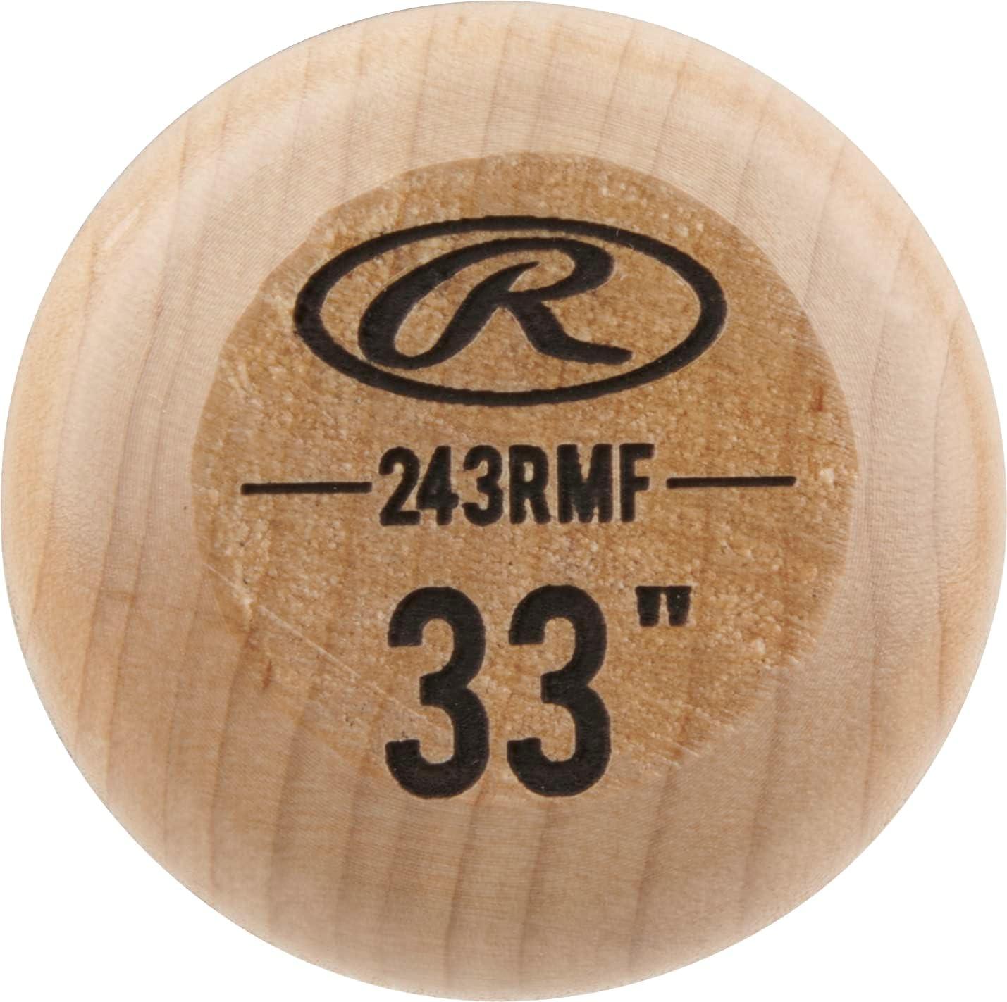 imageRawlings Big Stick Elite Wood Baseball Bat MapleBirchComposite OptionsNatural Flame Treat 243RMF Maple