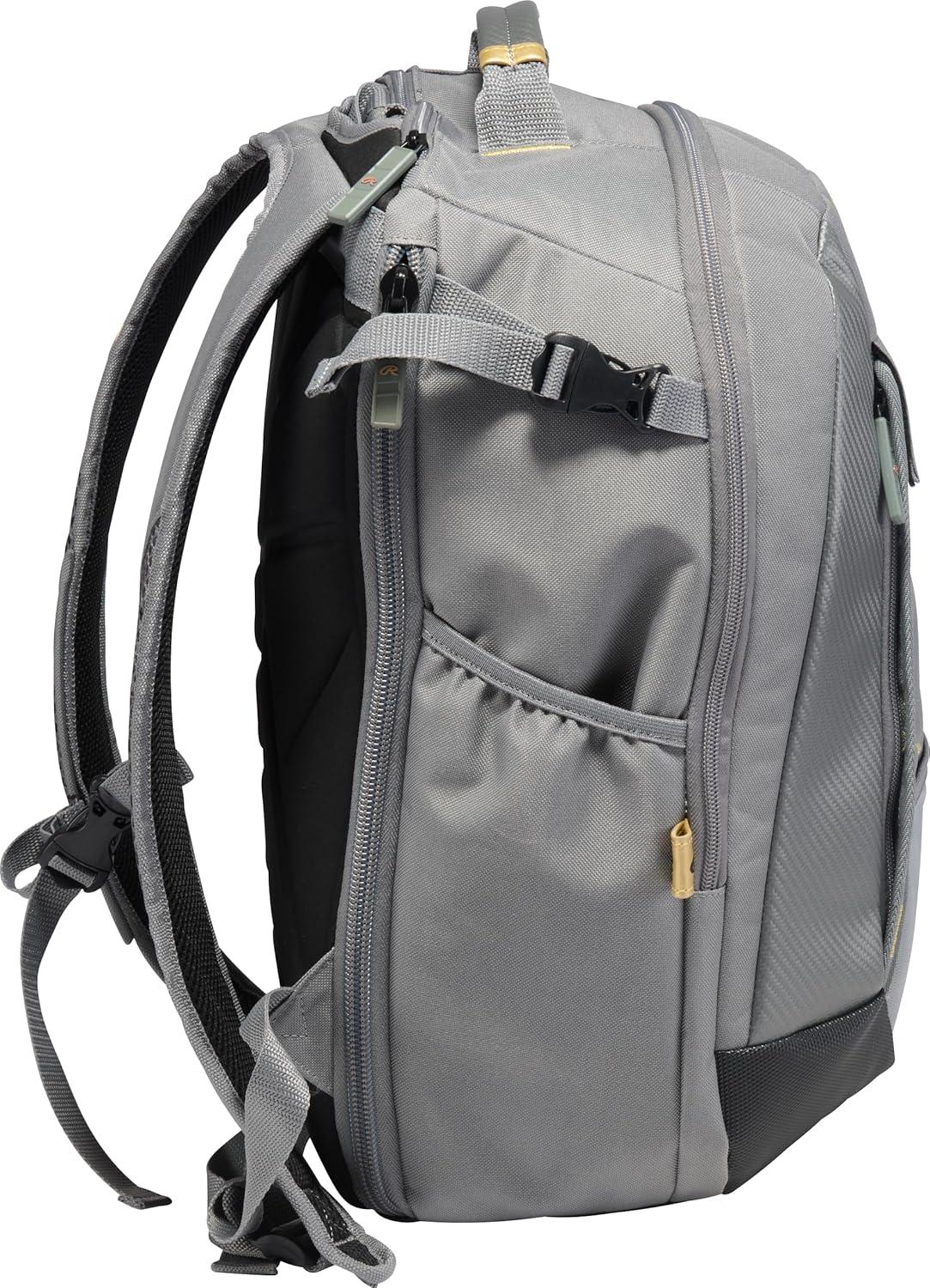 imageRawlings GOLD COLLECTION Backpack CoachPlayer OffField Use Laptop SleeveGraphite