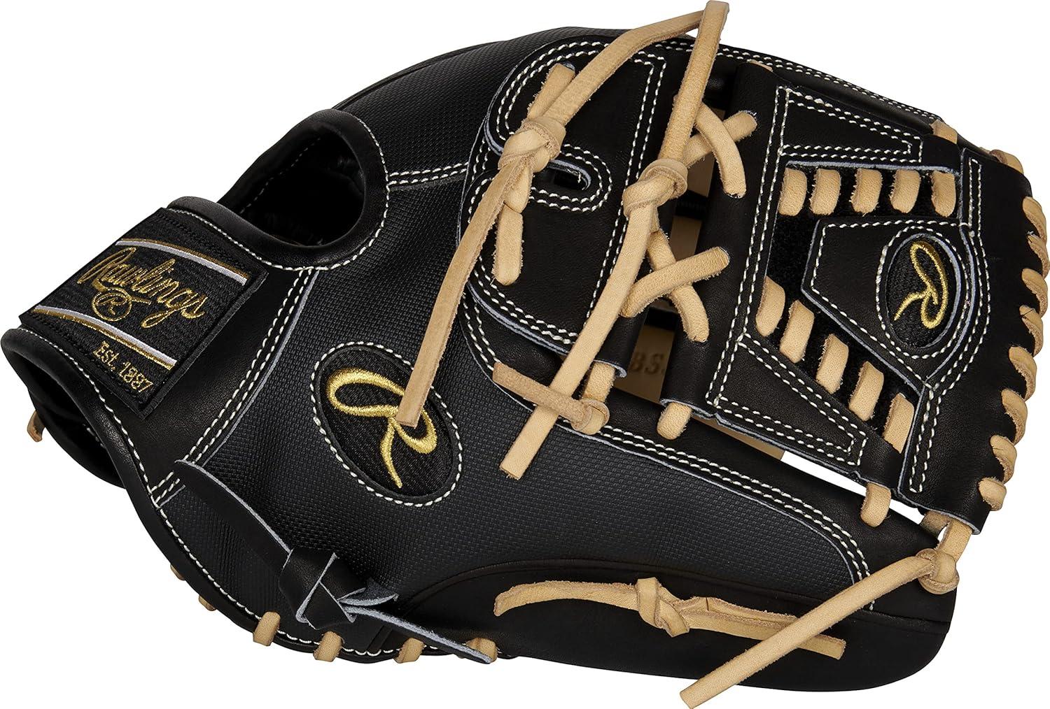 imageRawlings Heart of The Hide Baseball Glove Lightweight HYPERSHELL ampamp SPEEDSHELL Models Multiple StylesSpeedshell 2Piece Solid Web Black Camel