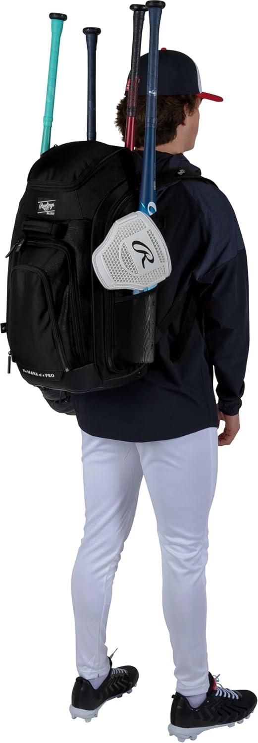 imageRawlings LEGION 20 Players Backpack BaseballSoftball Multiple StylesBLACK CAMO