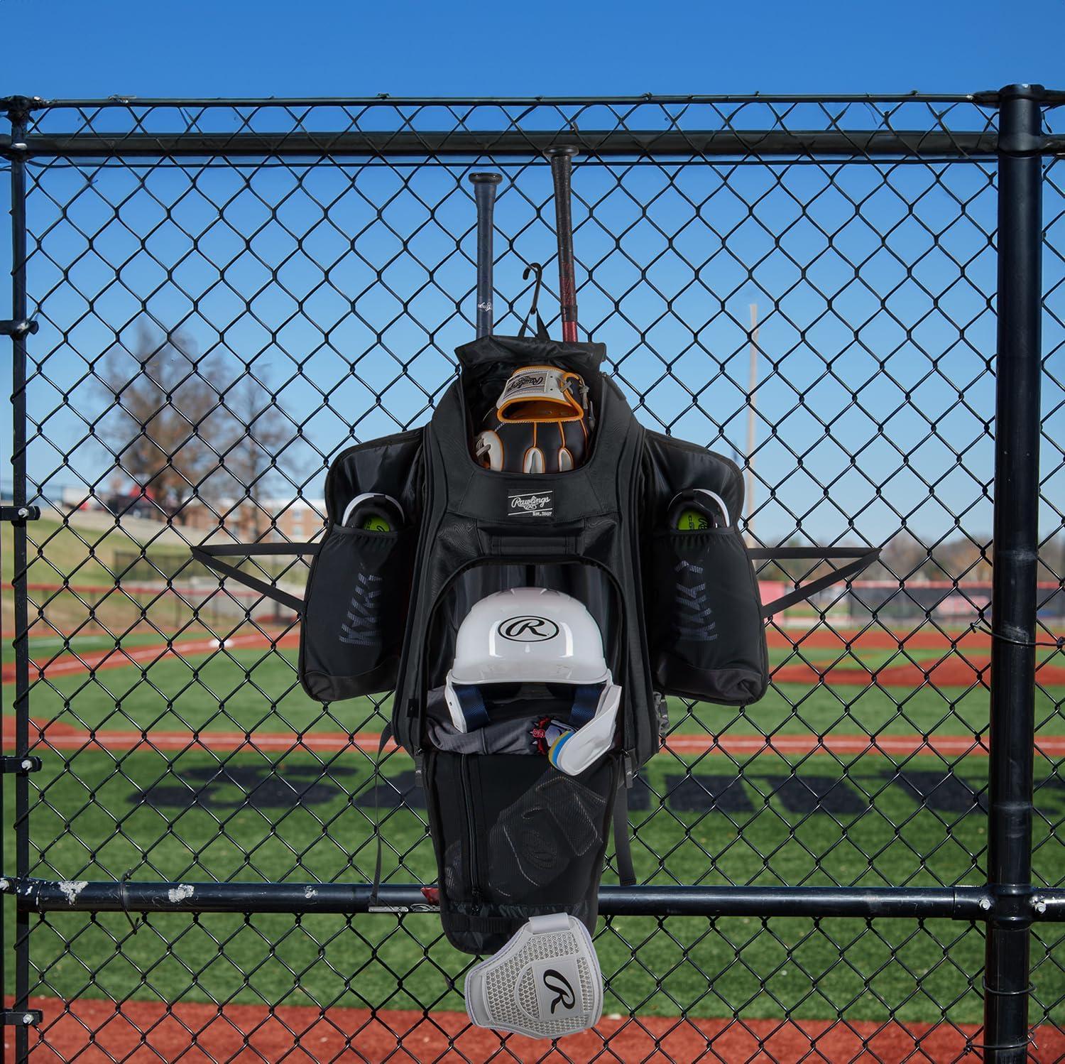 imageRawlings LEGION 20 Players Backpack BaseballSoftball Multiple StylesBLACK CAMO