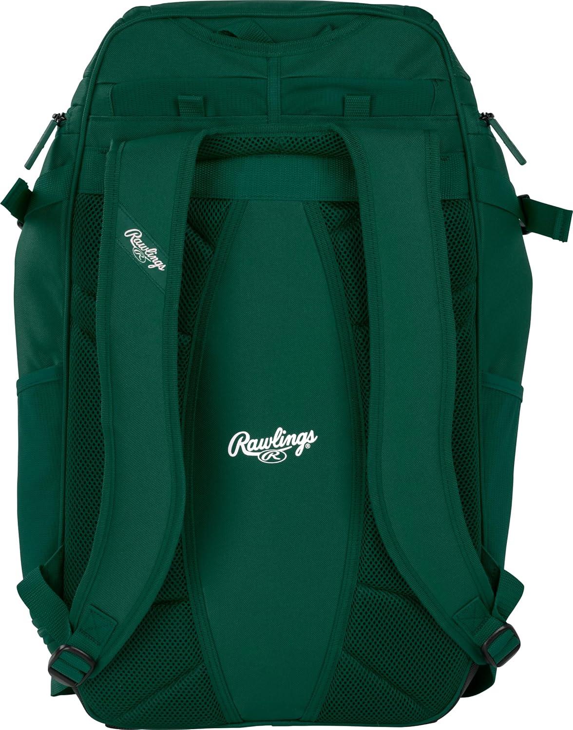 imageRawlings LEGION 20 Players Backpack BaseballSoftball Multiple StylesDARK GREEN