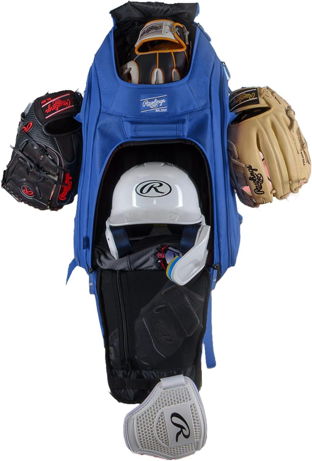 imageRawlings LEGION 20 Players Backpack BaseballSoftball Multiple StylesROYAL