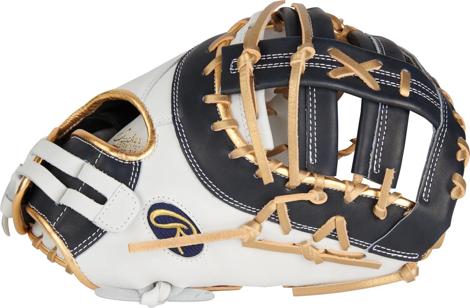 imageRawlings  Liberty Advanced Color Series Fastpitch Softball Glove  Sizes 1175quot  13quot  Multiple StylesWhite  Navy  Gold  Single Post  DoubleBar Web