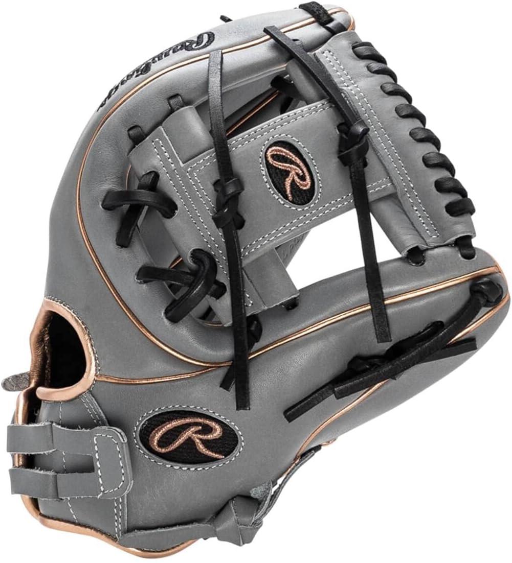 imageRawlings Liberty Advanced Fastpitch Softball Glove Sizes 1175quot 1325quot Multiple StylesGray Black Gold Pro I Web