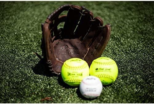 imageRawlings Player Preferred Adult Ball Glove BaseballSlowpitch Softball Multiple StylesSingle Post Double Bar Web Brown