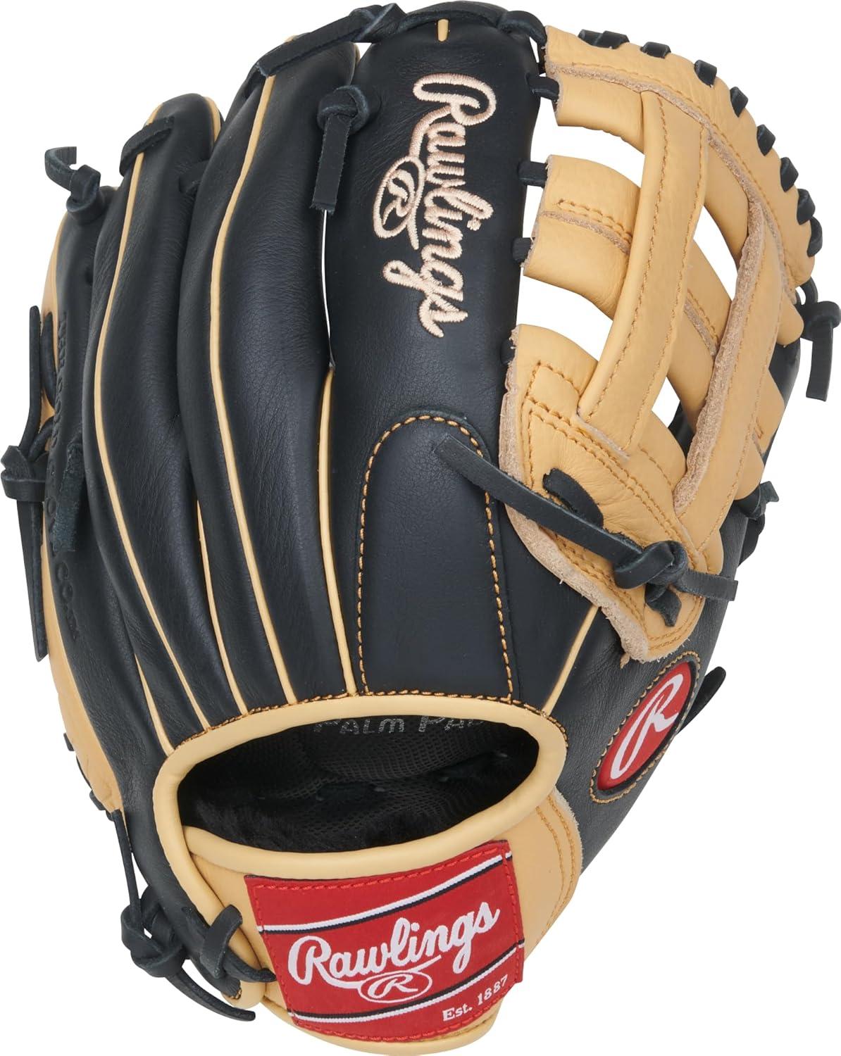 imageRawlings Select PRO LITE Youth Baseball Glove Pro Player Models Sizes 105quot 1225quot Multiple StylesFernando Tatis Jr Pro H Web Black Camel