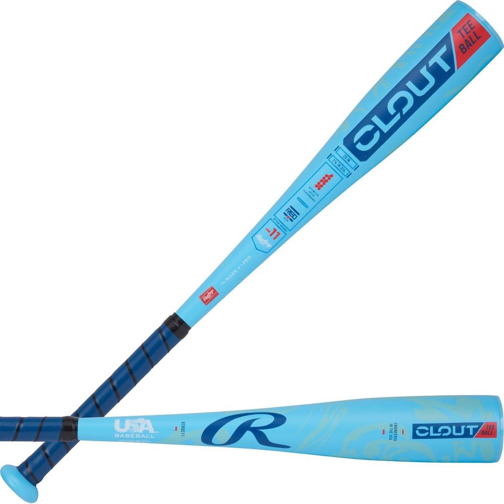 imageRawlings  2025  Clout AI TBall Bat  USA Baseball  11 Drop  2 58quot Barrel  1 Pc Aluminum