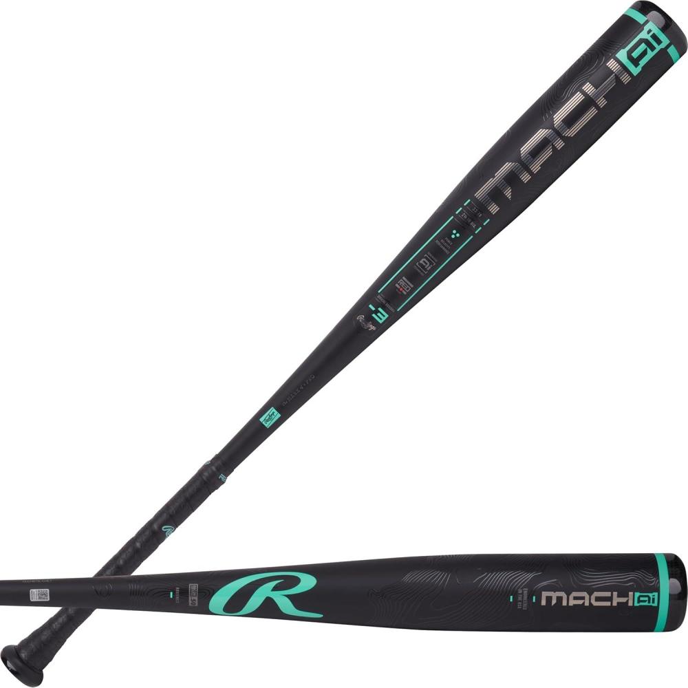 imageRawlings  2025  MACH AI Baseball Bat  BBCOR  3 Drop  2 58quot Barrel  1 Pc Hybrid32 inch