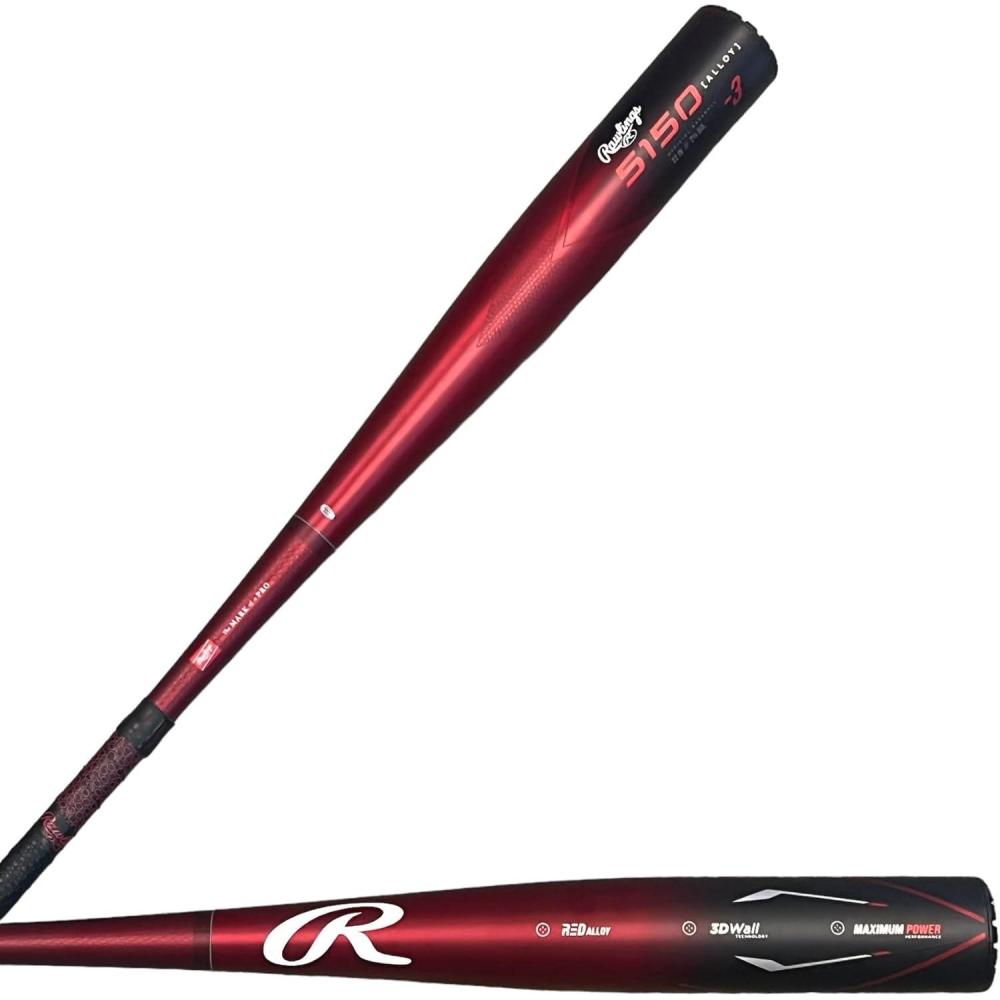 imageRawlings  5150 Baseball Bat  BBCOR  3 Drop  1 Pc Aluminum33 inch