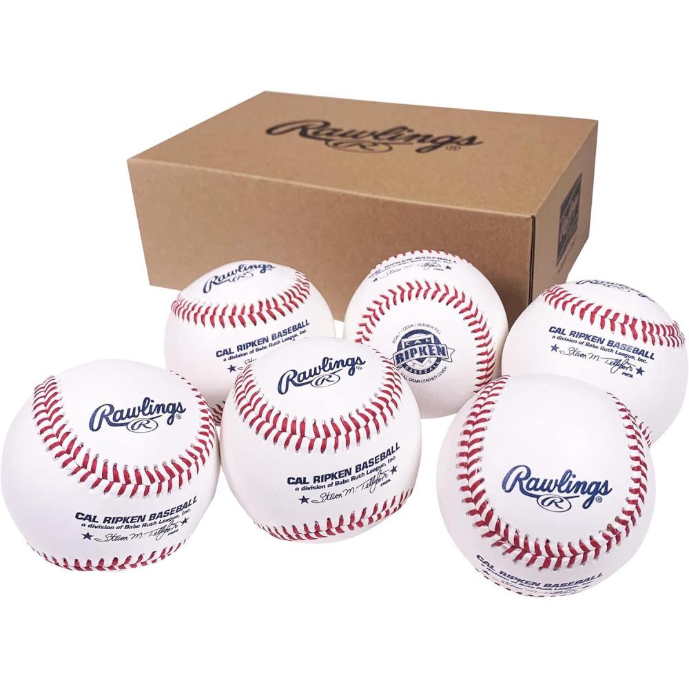 imageRawlings  Cal Ripken Baseballs  Competition Grade  RCAL1  Youth14U  Multiple Count OptionsBox of 6