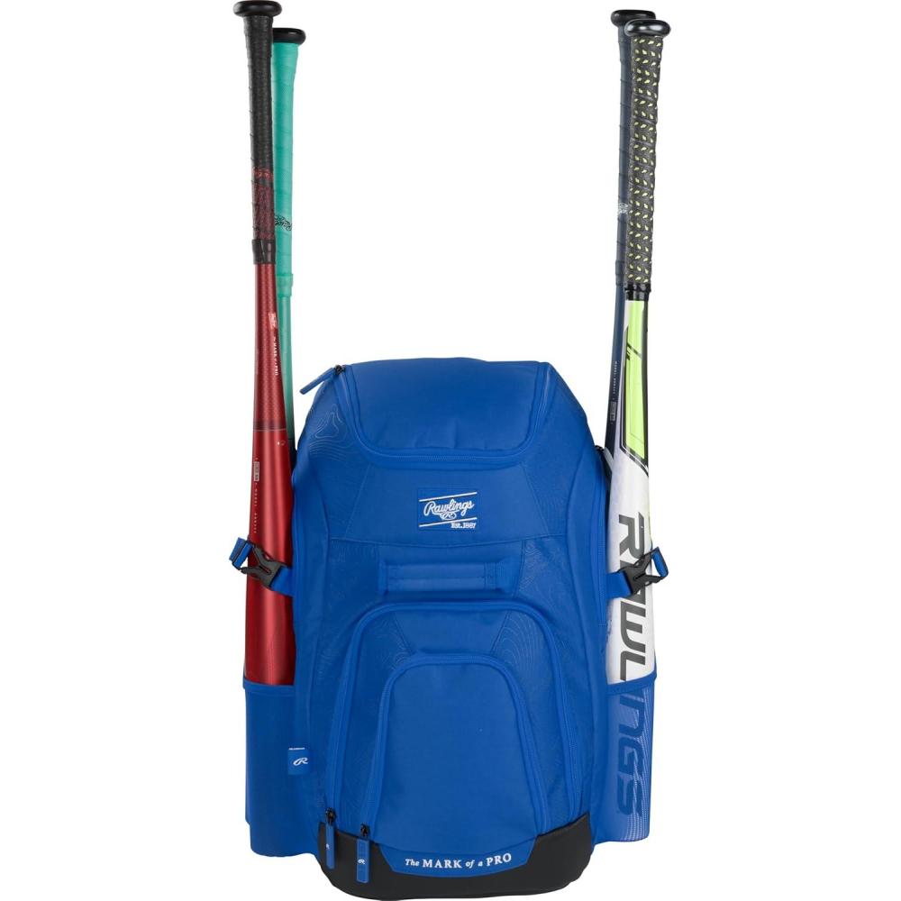 imageRawlings  FRANCHISE 20 Players Backpack  BaseballSoftball  RecTravel  Multiple StylesROYAL