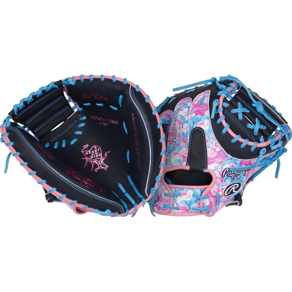 imageRawlings  Heart of The Hide Baseball Glove  Limited Edition ColorSync Series  Multiple StylesNavyColumbiaWaves