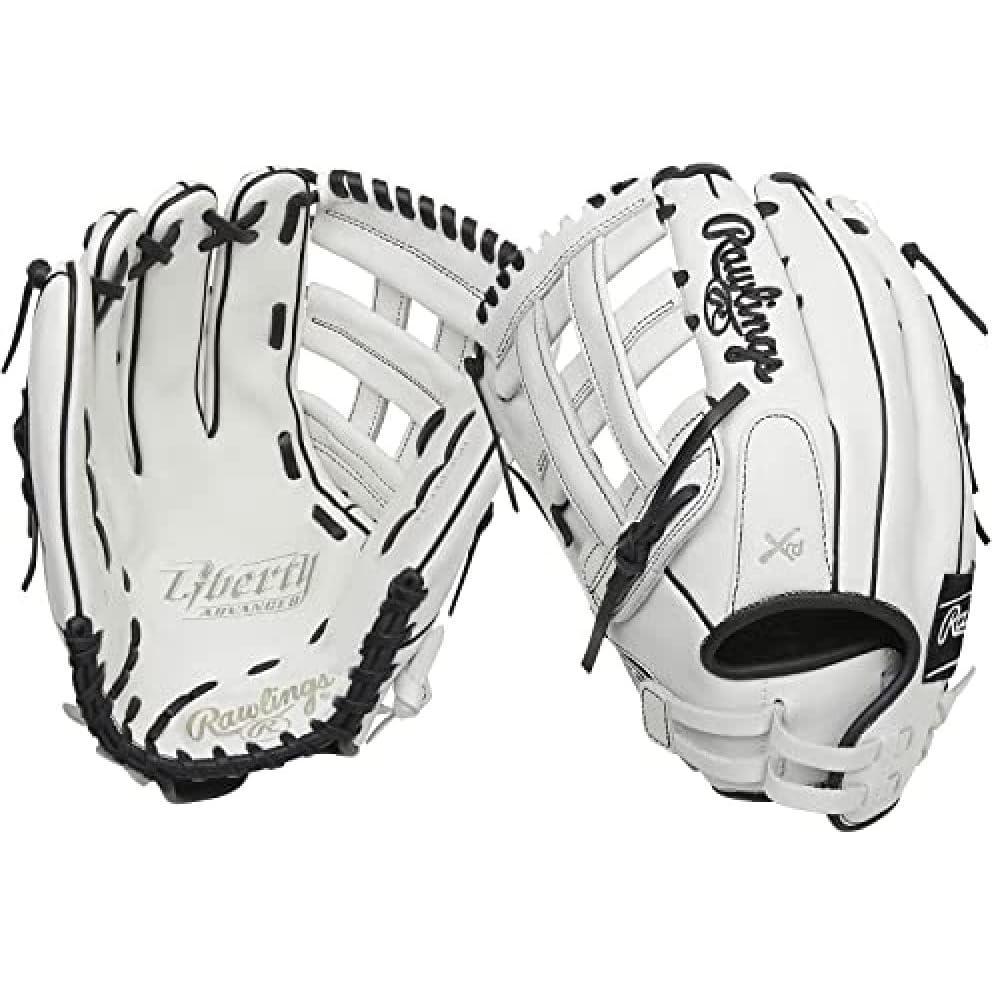 imageRawlings  Liberty Advanced Fastpitch Softball Glove  Sizes 1175quot  1325quot  Multiple StylesWhite  Black  Pro H Web
