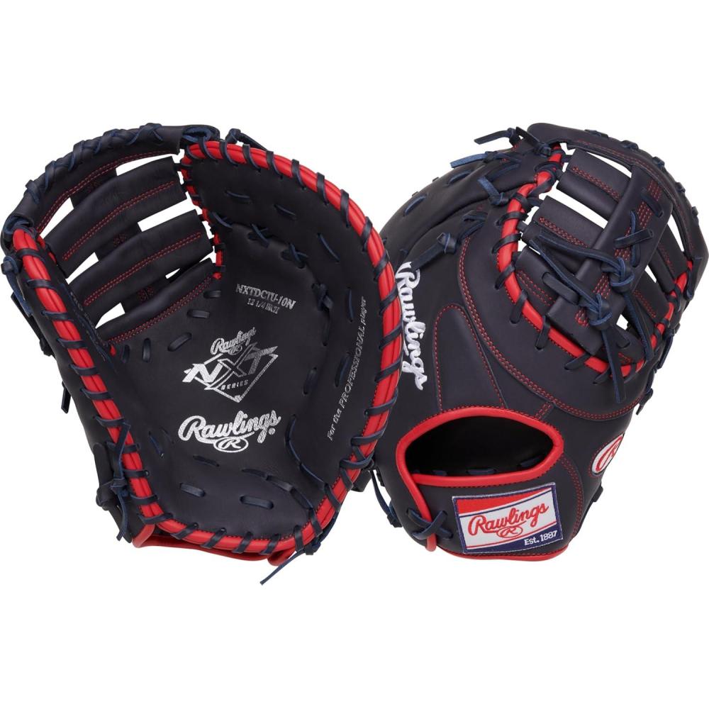 imageRawlings  NXT Youth Baseball Glove Series  Countour Youth Fit  Sizes 115quot  1225quot  Multiple StylesNavy  Single Post Web