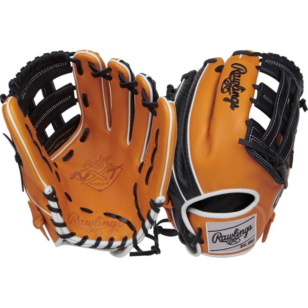 imageRawlings  NXT Youth Baseball Glove Series  Countour Youth Fit  Sizes 115quot  1225quot  Multiple StylesTan  Pro H Web
