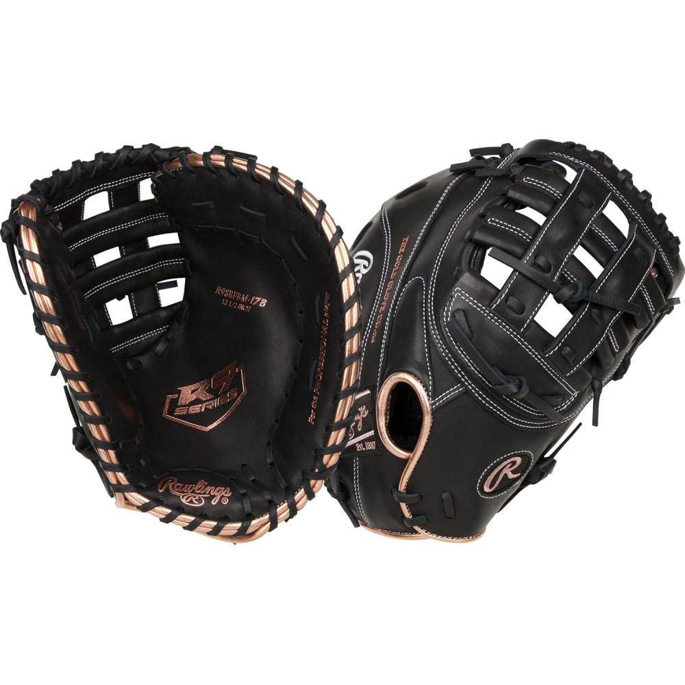 imageRawlings  R9 Fastpitch Softball Glove  Sizes 115quot  13quot  Multiple StylesPro HWeb  Black