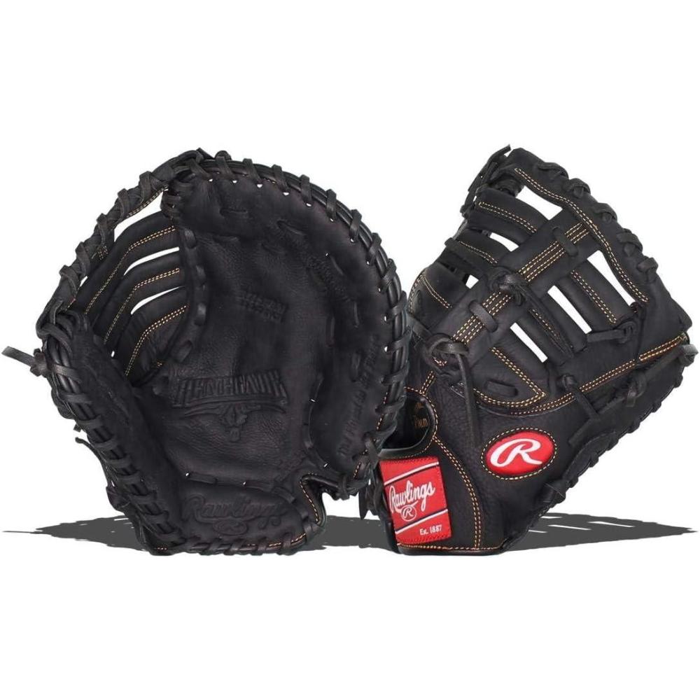 imageRawlings  Renegade Youth Baseball Glove  First BaseCatchers Mitts  Multiple StylesSingle Post Double Bar Web  Black