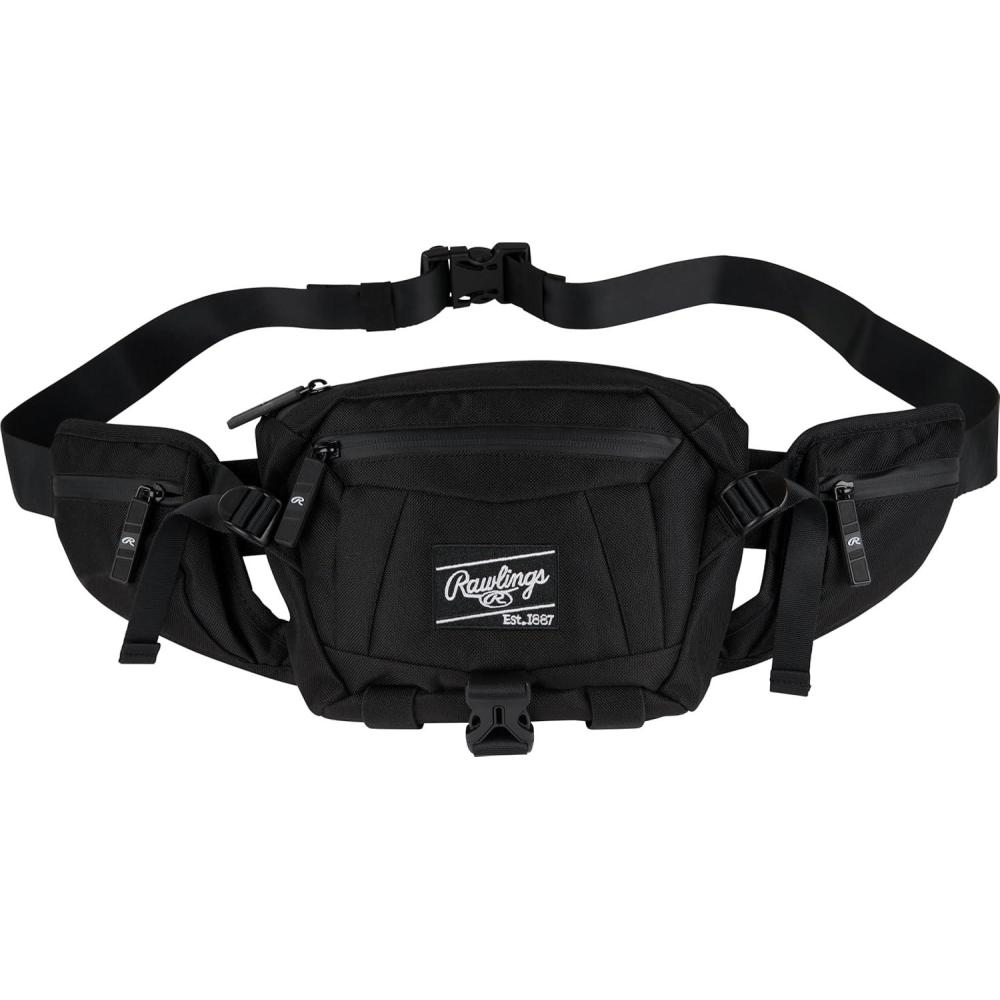 imageRawlings Sling Crossbody Bag BaseballSoftball Accessory Multiple StylesBlack