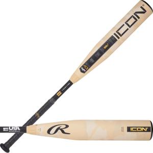 Rawlings | 2025 | ICON Baseball Bat | USA | -12 / -10 / -8 Drop | 2 5/8′ Barrel | 2 Pc. Composite(-10)