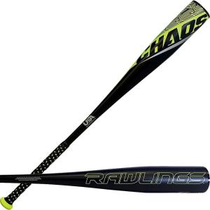 Rawlings | CHAOS Baseball Bat | USA | -11 Drop | 2 5/8″ Barrel | 1 Pc. Aluminum(30 inch)