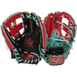Rawlings | Heart of The Hide Baseball Glove | Limited Edition ColorSync Series | Multiple Styles(Black/Scarlet/Mint | Single Post Web)