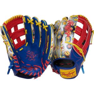 Rawlings | Heart of The Hide Baseball Glove | Limited Edition ColorSync Series | Multiple Styles(Royal/Scarlet/Comic | Pro H-Web)