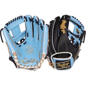 Rawlings | Heart of The Hide Baseball Glove | R2G Models | Advanced Break-in | Sizes 11.5″ – 12.75″ | Multiple Styles(Columbia Blue / Black | Pro I-Web)