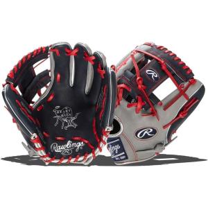 Rawlings | Heart of The Hide Baseball Glove | R2G Models | Advanced Break-in | Sizes 11.5″ – 12.75″ | Multiple Styles(Grey / Navy / Scarlet | Pro I-Web)