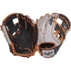 Rawlings | Heart of The Hide Baseball Glove | Youth Contour Fit Models | Advanced Break-in | Sizes 11.5″ – 12.75″(Dark Shadow / Grey | Pro I-Web)