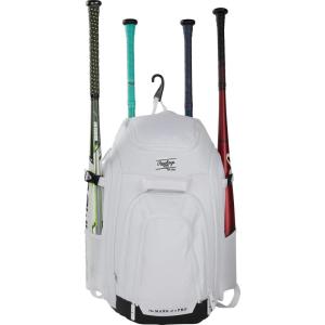 Rawlings | LEGION 2.0 Player’s Backpack | Baseball/Softball | Multiple Styles(WHITE)