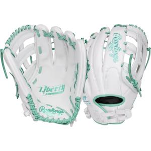 Rawlings | Liberty Advanced Fastpitch Softball Glove | Sizes 11.75″ – 13.25″ | Multiple Styles(White / Mint | Pro H Web)
