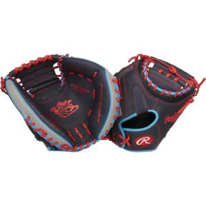 Rawlings | NXT Youth Baseball Glove Series | Countour Youth Fit | Sizes 11.5″ – 12.25″ | Multiple Styles(Navy / Grey | 1-Piece Solid Web)