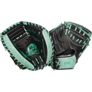 Rawlings | PRO Preferred Baseball Glove | Sizes 11.5″ – 12.75″ | Multiple Styles(Black / Mint | Single Post Double Bar Web)