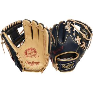 Rawlings | PRO Preferred Baseball Glove | Sizes 11.5″ – 12.75″ | Multiple Styles(Camel / Navy | Pro I Web)